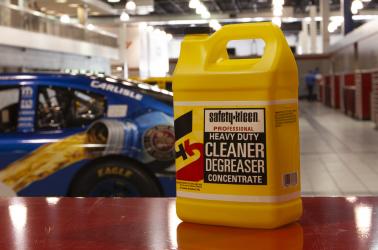 Degreaser in the garage